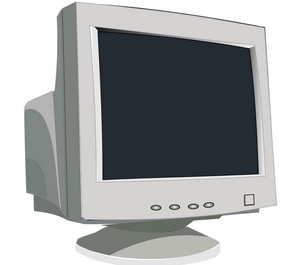LED Monitor crt monitor
